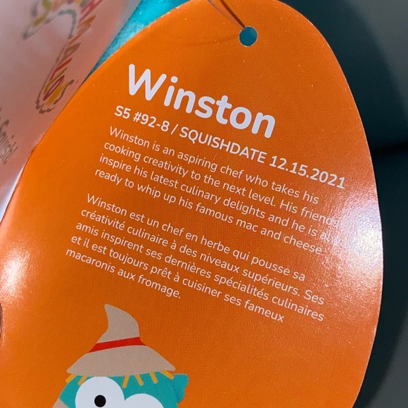 5” Squishmallow Winston Halloween Stuffed Plush - Picture 4 of 4